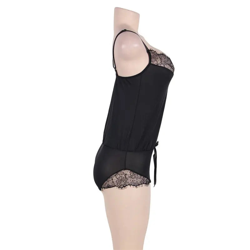 plus size sexy nightwear romper