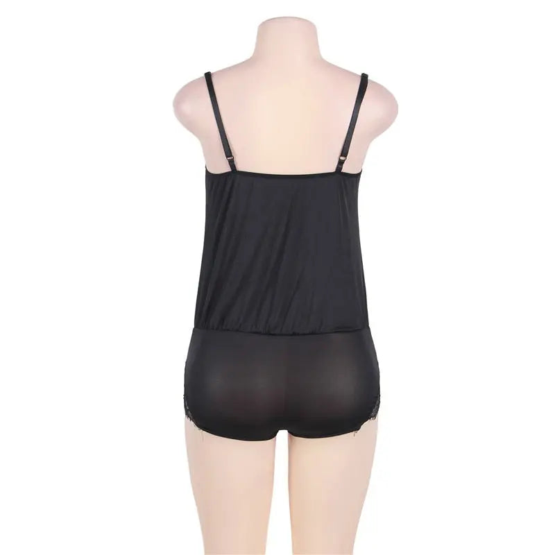 plus size sexy nightwear romper