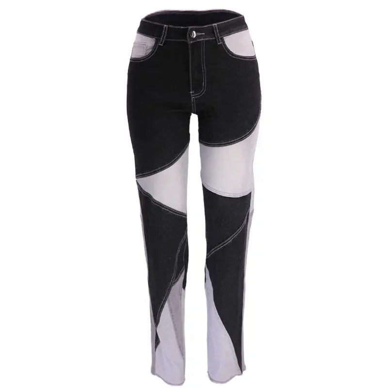 Autumn new European and American stretch plus size women&