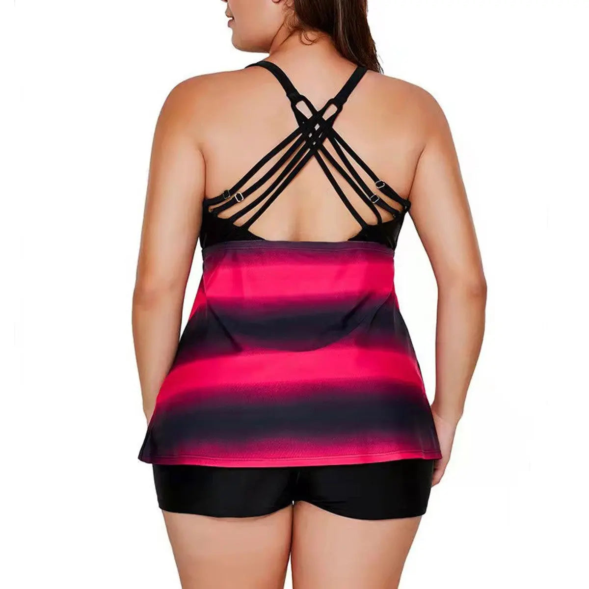 Two-Piece Swimwear for Women, Conservative Design, Plus Size - Everyday Curves