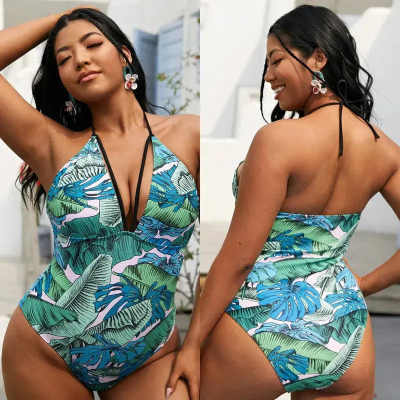 One-piece Plus Size Swimsuit - Everyday Curves