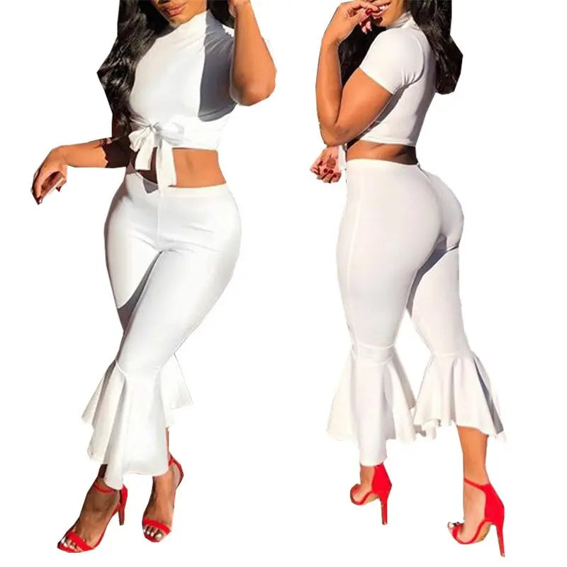 Two Piece Set Tracksuit Women Festival Clothing Fall Top+Pant Sweat Suits Casual fashion 2 Piece Outfits Matching Sets Plus Size - Everyday Curves