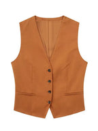 Women Elegant Skirt Two Pieces Sets  Fashion Vest Tops Casual Midi Skirt Ladies Suit Summer Set 2 Piece Female Outfits