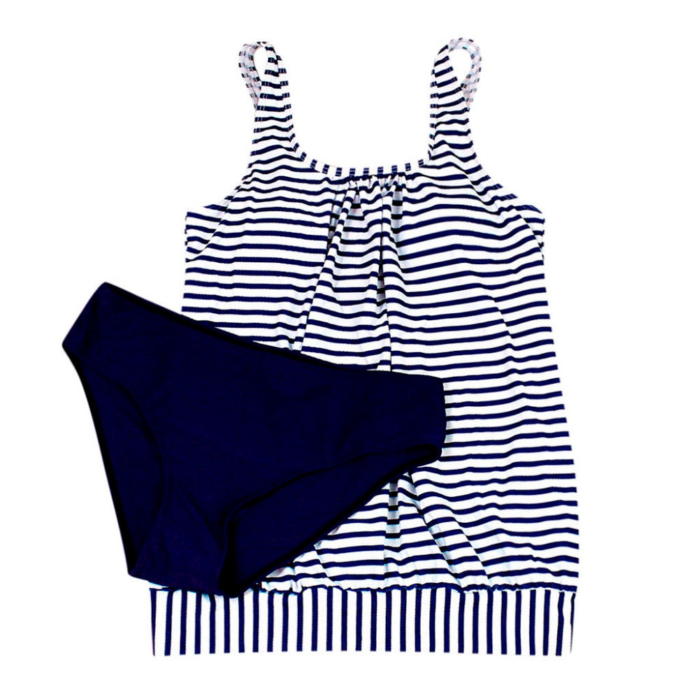 Bikini  plus size swimwear women separate swimsuit padded tankini swimsuits