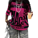 Large and Regular Size Women's Clothing for  Sports Casual Wear Plus Size Women's Tops