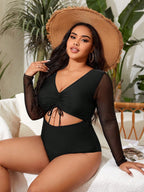 Ready-to-ship Plus Size One-Piece Swimsuit