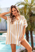 Bikini Cover-Up Dress Plus Size Loose Kaftan for Women