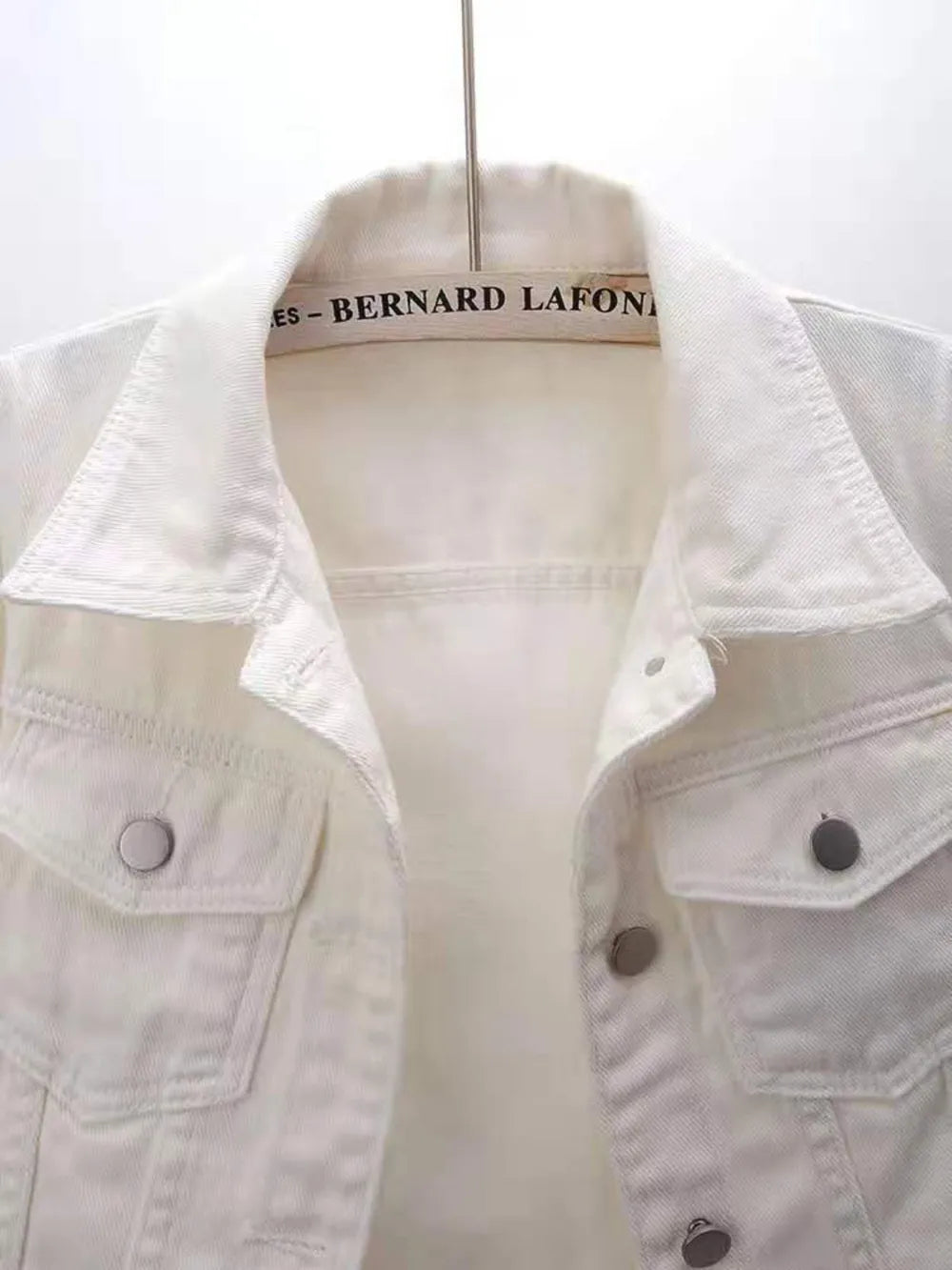 Cropped  Denim Jacket Plus Size