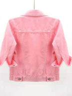 Cropped  Denim Jacket Plus Size