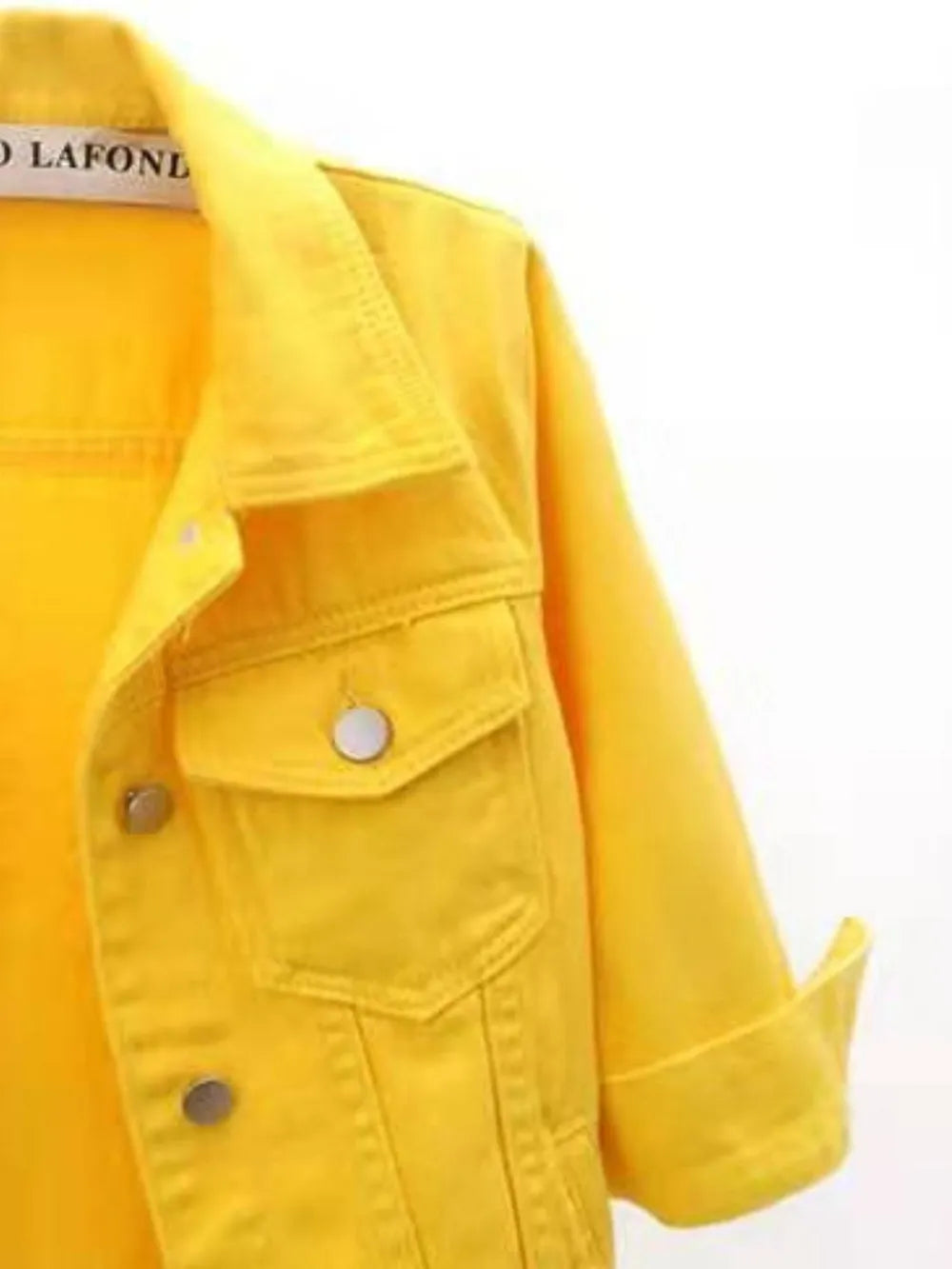 Cropped  Denim Jacket Plus Size