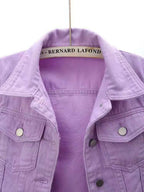 Cropped  Denim Jacket Plus Size