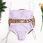 Plus Size High Waist Swimwear