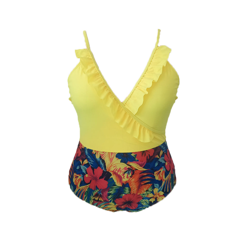One-piece Sexy Plus Size Swimsuit
