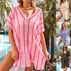 Bikini Cover-Up Dress Plus Size Loose Kaftan for Women