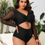Ready-to-ship Plus Size One-Piece Swimsuit