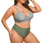 Bikini Set Plus Size Swimwear for Women Beach Hot Spring Swimwear