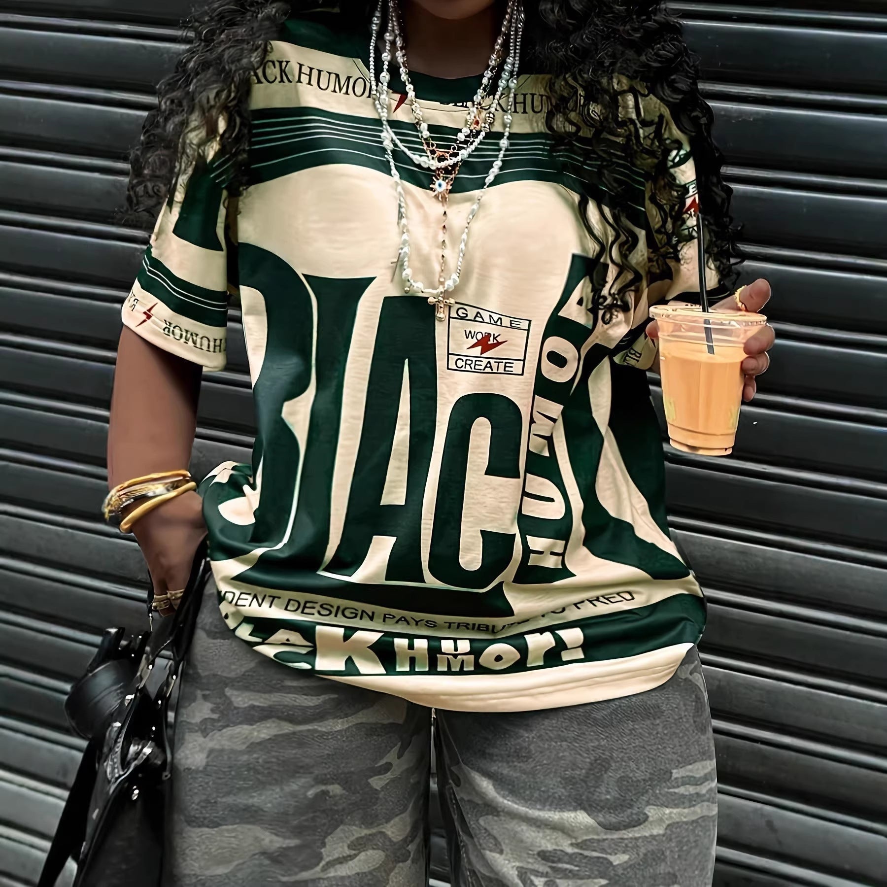 Large and Regular Size Women's Clothing for  Sports Casual Wear Plus Size Women's Tops