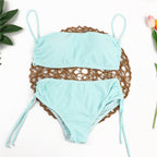 Plus Size High Waist Swimwear