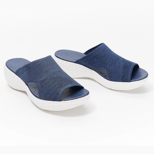 Plus Size Slippers Summer Outer Wear Flat Bottom New Casual Beach Ladies Sandals And Slippers