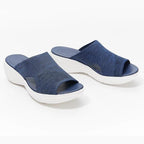 Plus Size Slippers Summer Outer Wear Flat Bottom New Casual Beach Ladies Sandals And Slippers