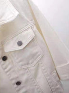 Cropped  Denim Jacket Plus Size