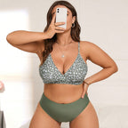 Bikini Set Plus Size Swimwear for Women Beach Hot Spring Swimwear