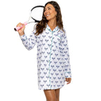 Women's Tennis Navy Night Shirt