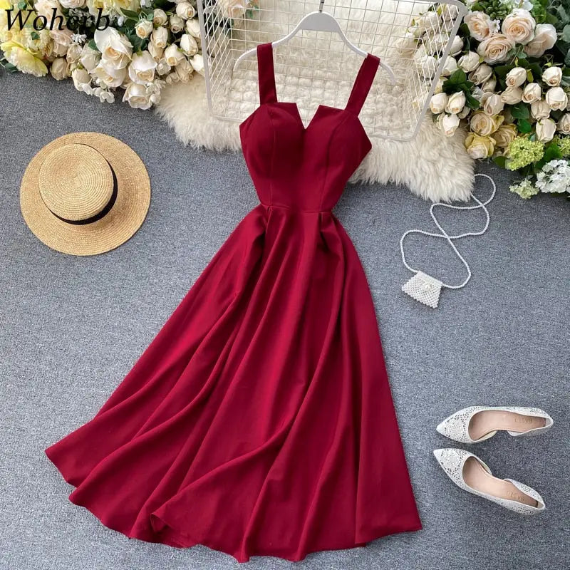 Women V Neck Long Party Dresses - Everyday Curves
