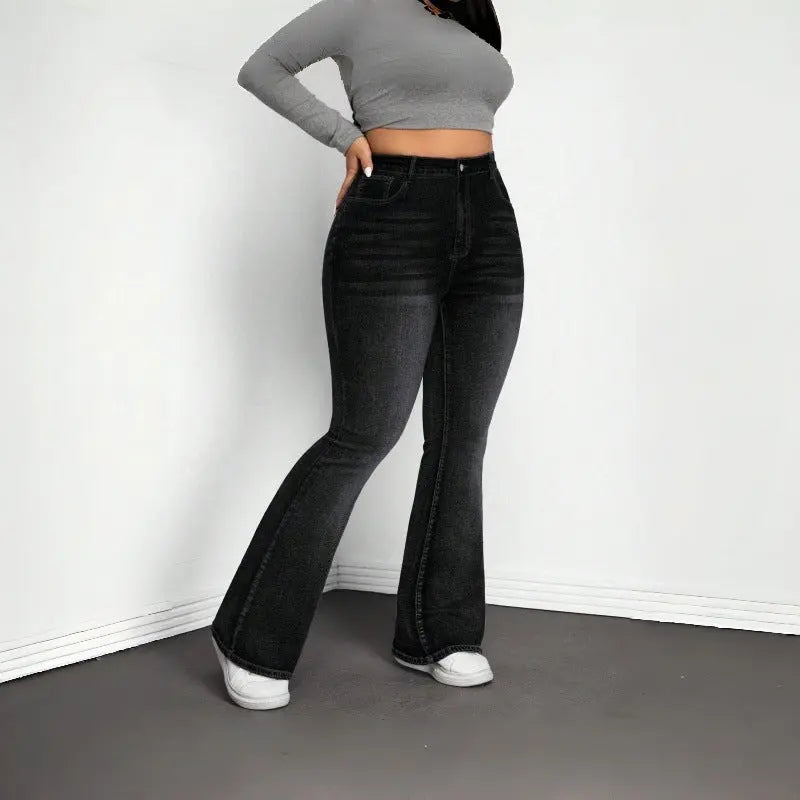 Elastic Plus Size Women&