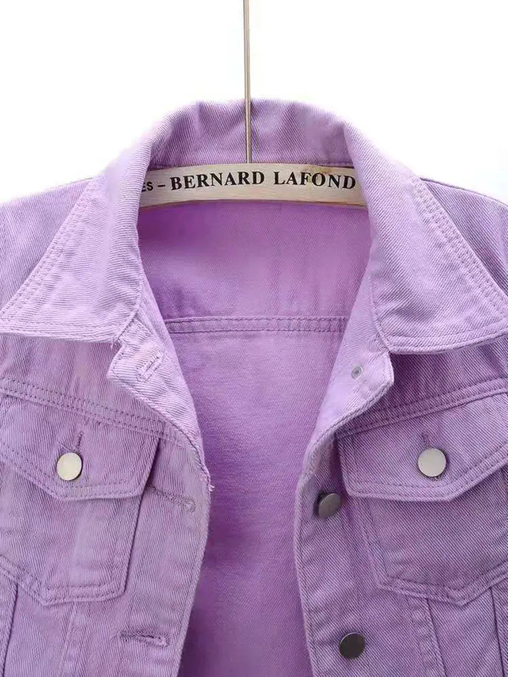 Cropped  Denim Jacket Plus Size - Everyday Curves