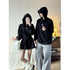 Couple Matching Outfits Autumn Casual Plus Size Hoodie for Women and Dress - Everyday Curves