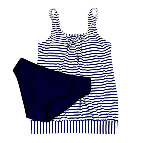 Bikini  plus size swimwear women separate swimsuit padded tankini swimsuits - Everyday Curves