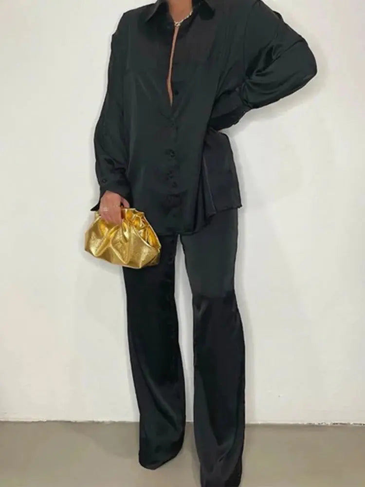 Elegant Satin Women&
