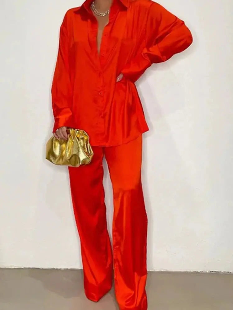 Elegant Satin Women&
