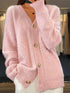 Full Size Textured Knit Button-Down Cardigan Plus Size 3