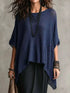 Full Size Loose Knit Round Neck Top 6