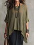 Full Size Loose Knit Round Neck Top 7