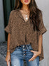 Full Size Collared Neck Half Sleeve Shirt 