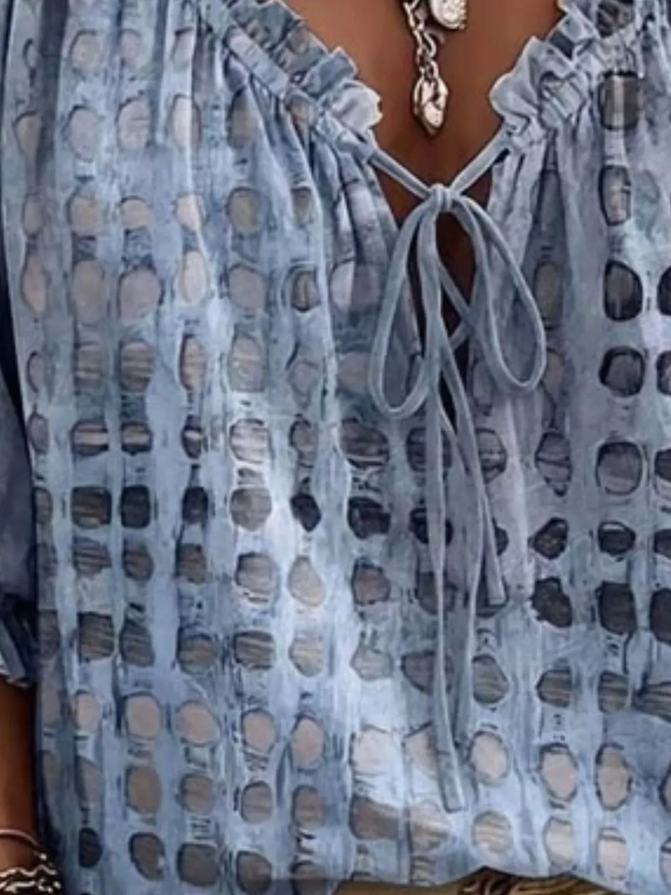 Sleeve Blouse Plus Size 5