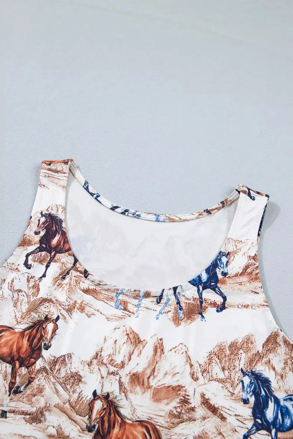 Horse Hat Western Slim Tank Top 4