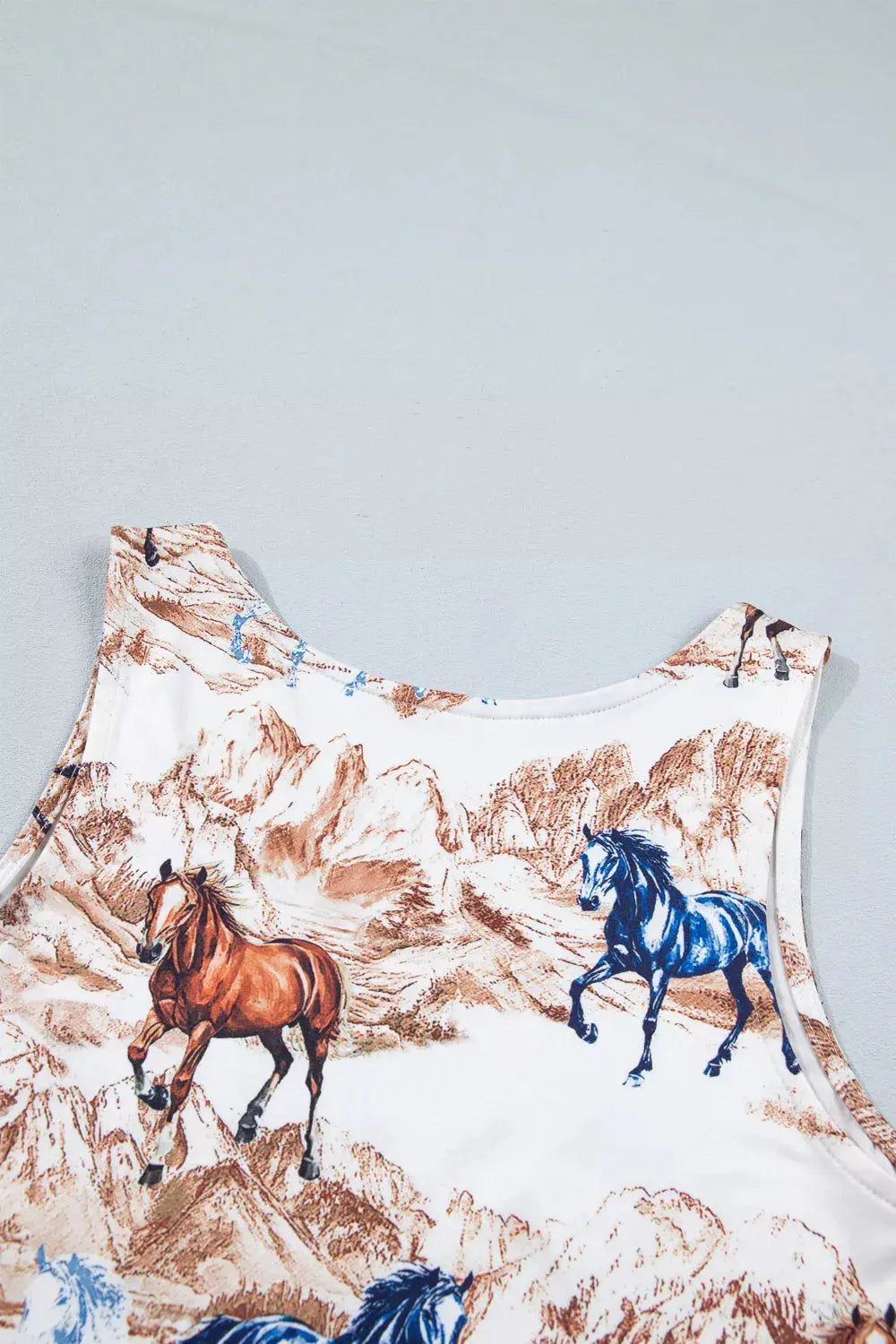 Horse Hat Western Slim Tank Top 5