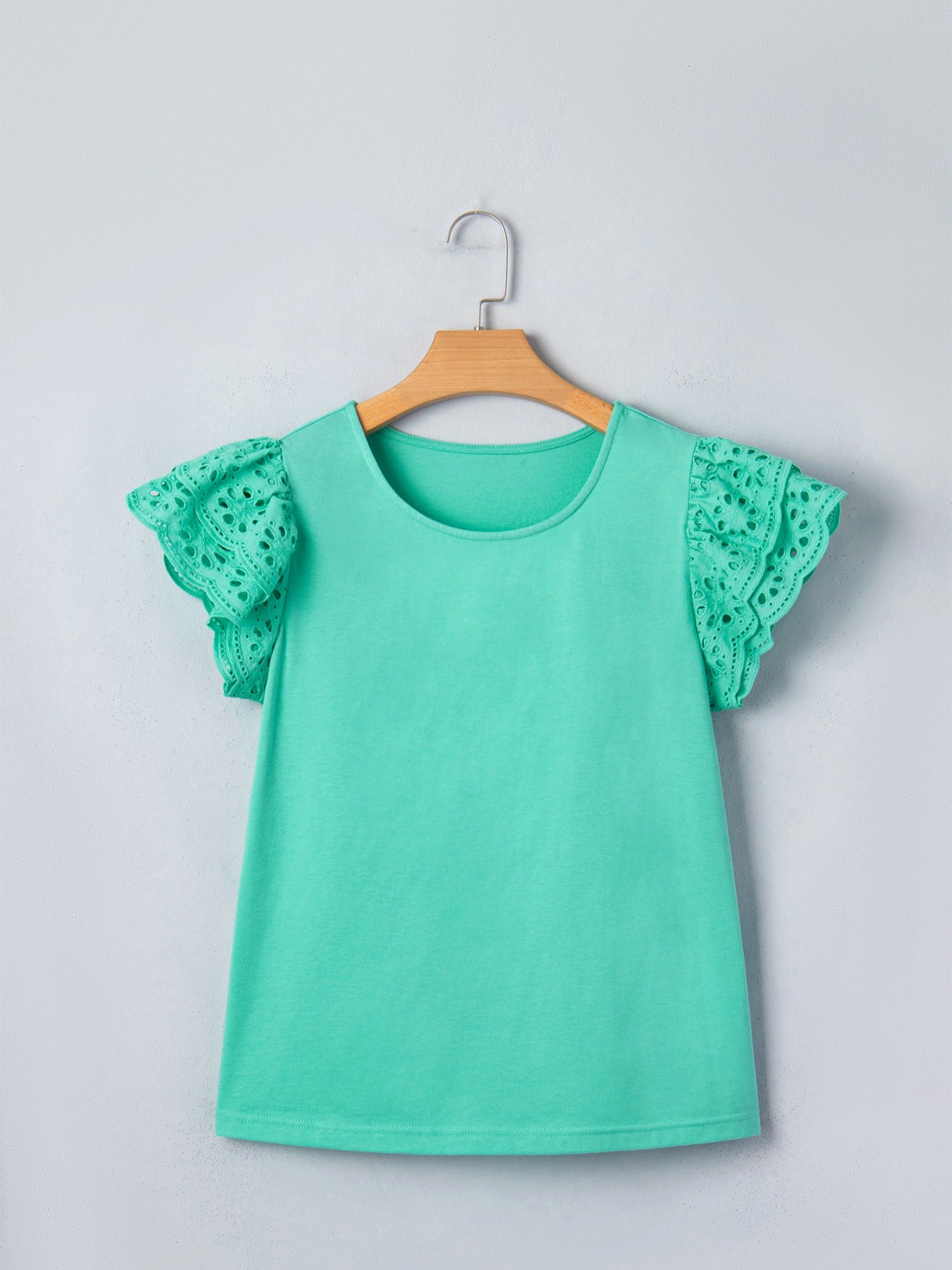  Ruffled Cap Sleeve Top 3