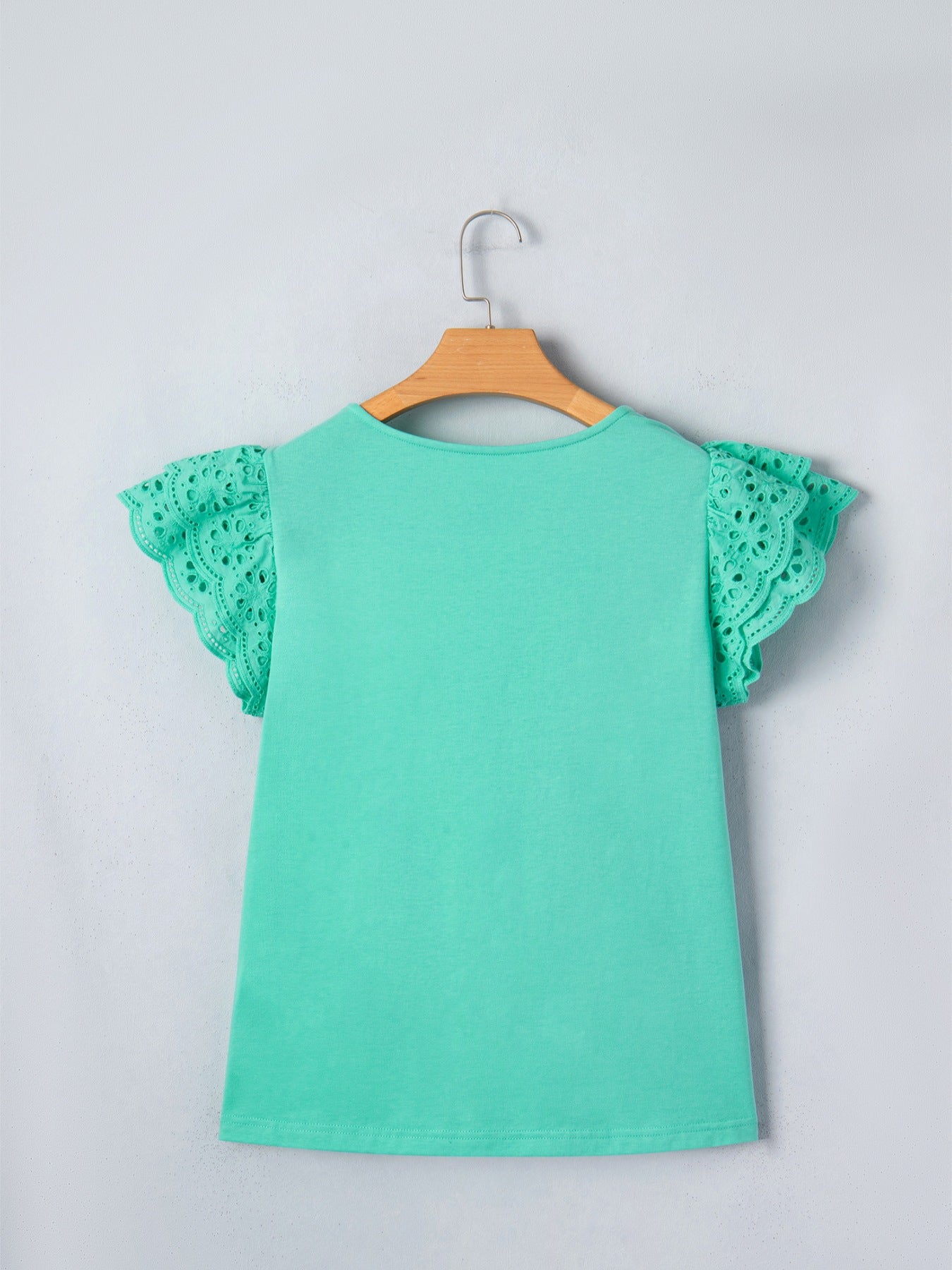  Ruffled Cap Sleeve Top 4